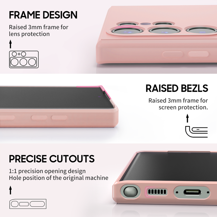 " Spring Pink " | Samsung Liquid Silicone Case