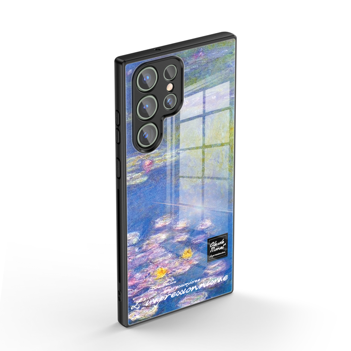 Samsung Oil Painting Series |  " Water lilies " Liquid Silicone Phone Case