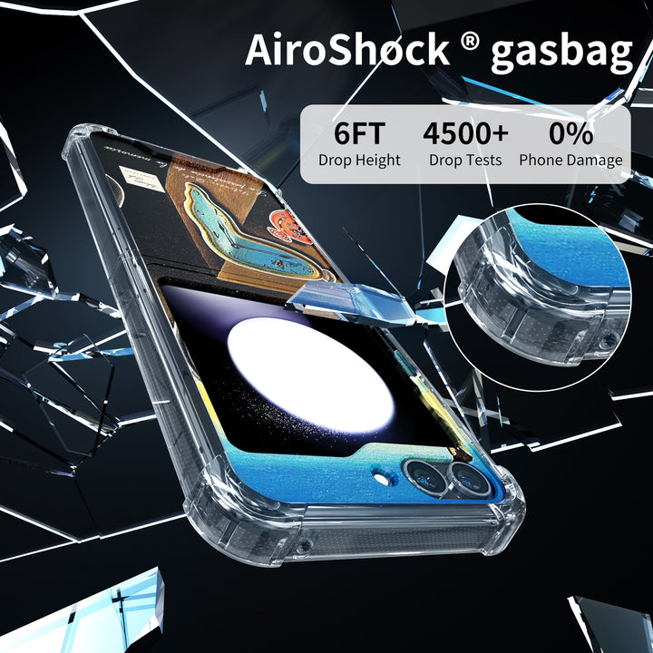 " Milky Way-Pole Ice " | Samsung Electroplated Glass Case