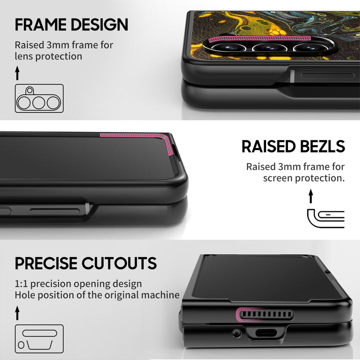 " Distorted Spacetime " | Samsung Tempered Glass Case