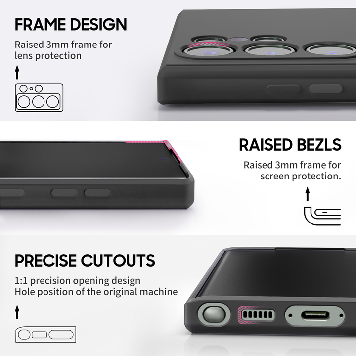 " Fog " | Samsung Tempered Glass Case