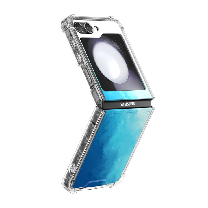 " Salt Sea Color " | Samsung Electroplated Glass Case