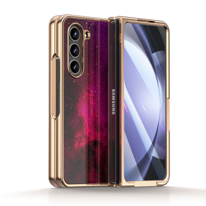 " Starry Night-Silence " | Samsung Tempered Glass Case