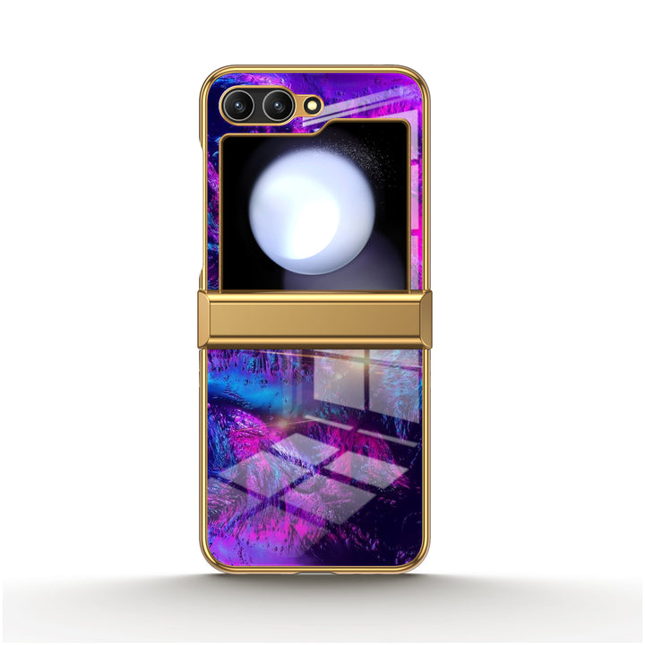 " Nebula-Psychedelic " | Samsung Electroplated Glass Case