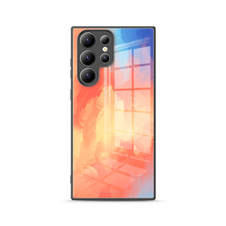 " Fire Cloud " | Samsung Liquid Silicone Case