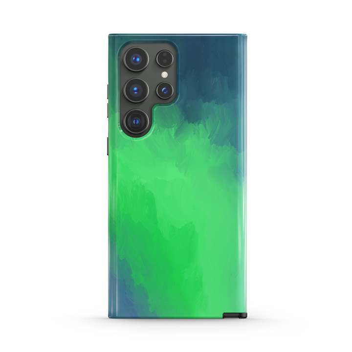 " Elf Green " | Samsung Tempered Glass Case