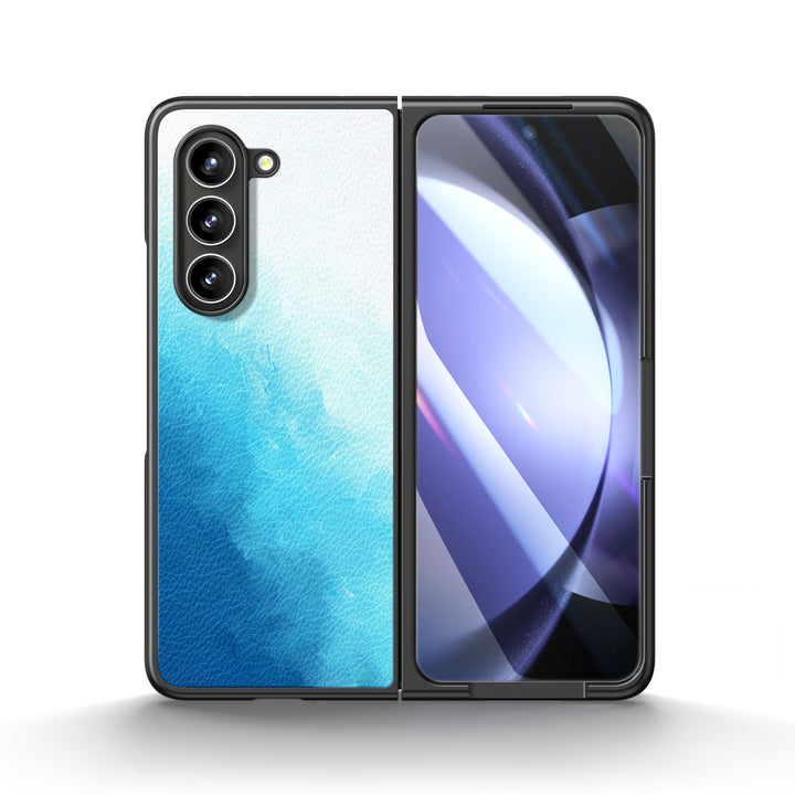 " Salt Sea Color " | Samsung Tempered Glass Case