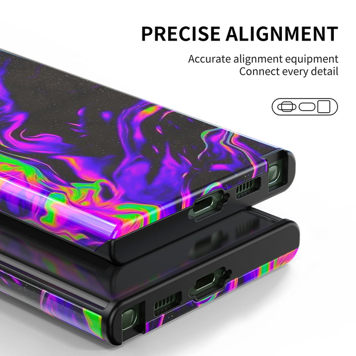 Samsung Dark Style Series | " Laser Cloud " Liquid Silicone Phone Case