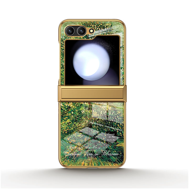 " Chestnut Tree ln Blossom " | Samsung Electroplated Glass Case