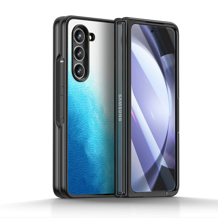 " Salt Sea Color " | Samsung Tempered Glass Case