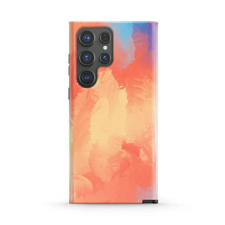 " Fire Cloud " | Samsung Liquid Silicone Case