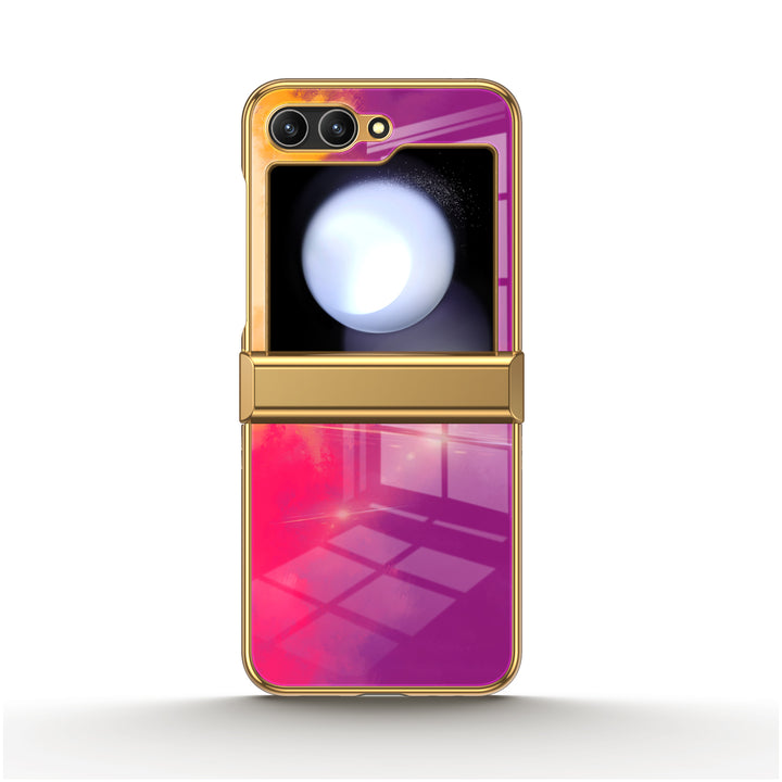 " Daisy Fuchsia " | Samsung Electroplated Glass Case