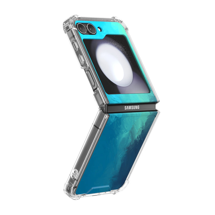 " Water Capital " | Samsung Electroplated Glass Case