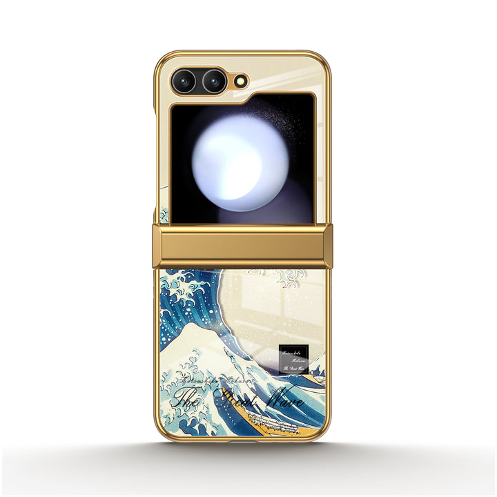 " The Great wave " | Samsung Electroplated Glass Case