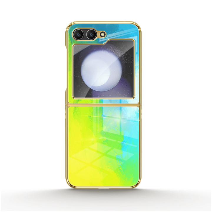 " Fluorescent Beach " | Samsung Electroplated Glass Case