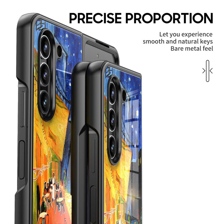 " lmpression Sunrise " | Samsung Tempered Glass Case