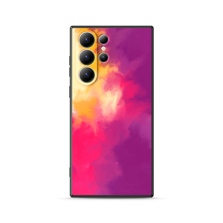 " Daisy Fuchsia " | Samsung Liquid Silicone Case