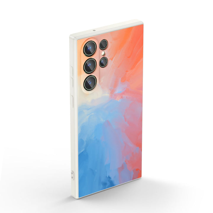 " Impression of Sunrise " | Samsung Tempered Glass Case