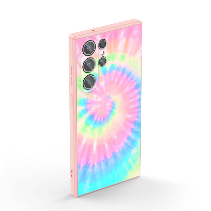 Samsung Tie Dye Series | " Dream " Tempered Glass Phone Case