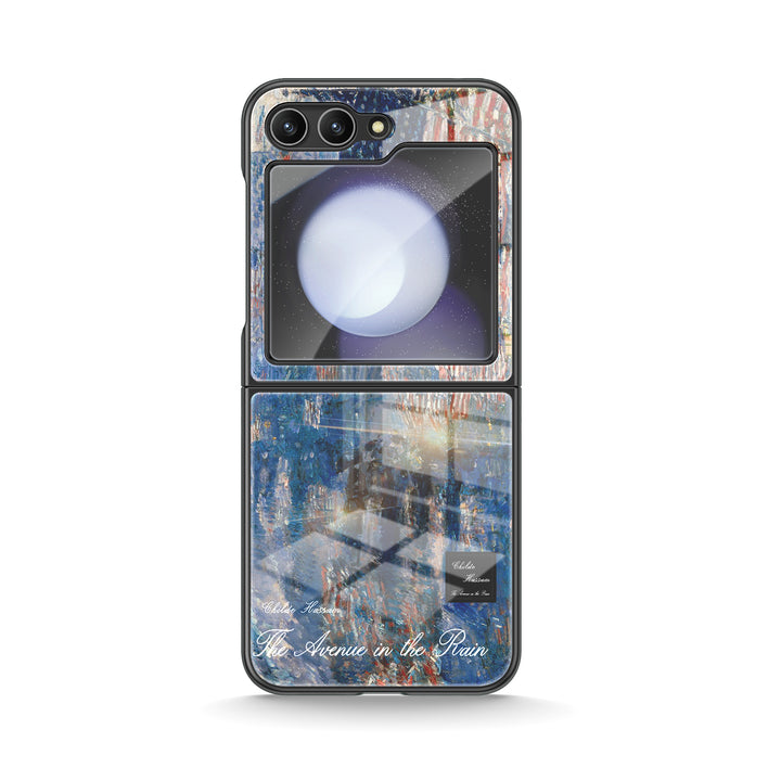 " The Avenue in the Rain " | Samsung Electroplated Glass Case