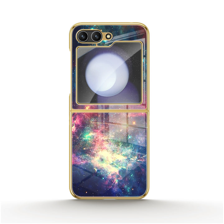 " Color lnterstellar " | Samsung Electroplated Glass Case