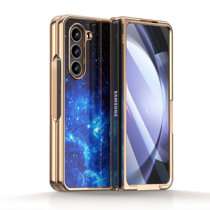 " Milky Way-Pole Ice " | Samsung Tempered Glass Case