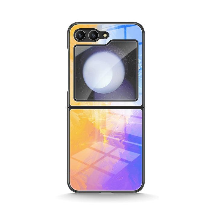 " Lilac Yellow " | Samsung Electroplated Glass Case