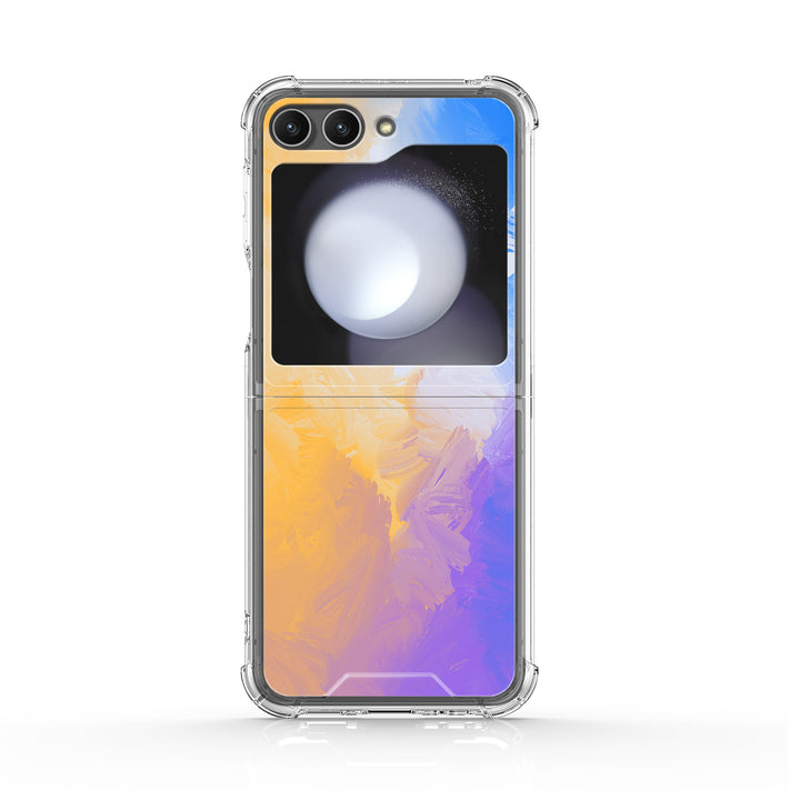 " Lilac Yellow " | Samsung Electroplated Glass Case