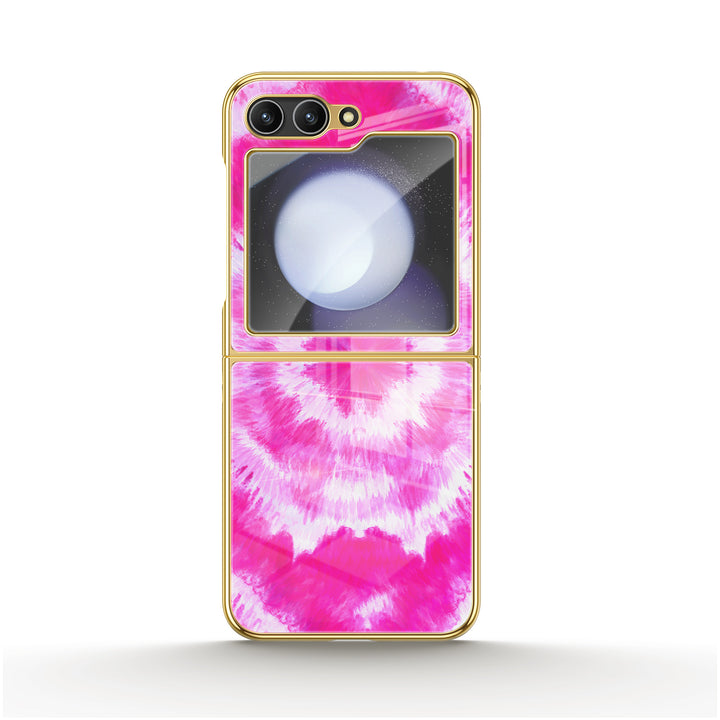 " Pink Buds " | Samsung Electroplated Glass Case