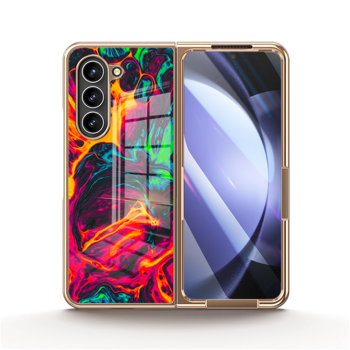 " Devil Heart " | Samsung Tempered Glass Case