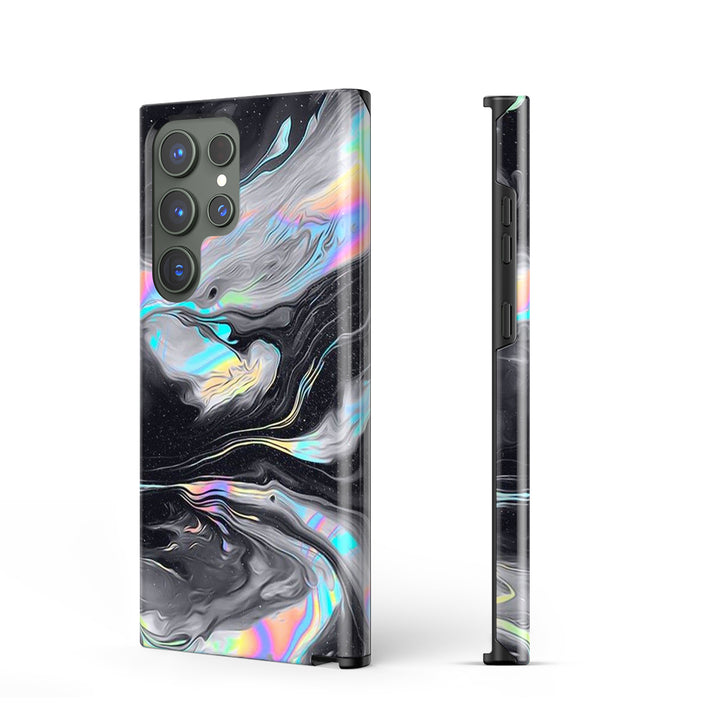 Samsung Dark Style Series | " Laser Cloud " Liquid Silicone Phone Case