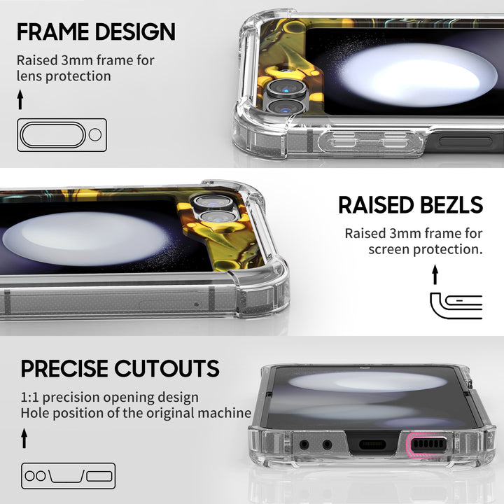 " Distorted Spacetime " | Samsung Electroplated Glass Case