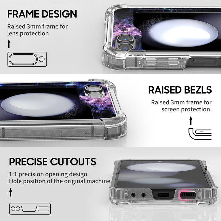 " lnterstellar-Metaverse " | Samsung Electroplated Glass Case