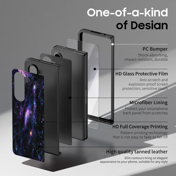 " Fantasy Starry Sky " | Samsung Tempered Glass Case