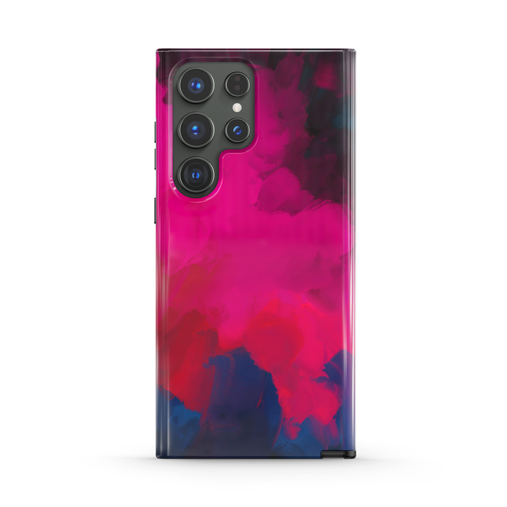 Samsung Watercolor  Series | " Phantom " Tempered Glass Phone Case