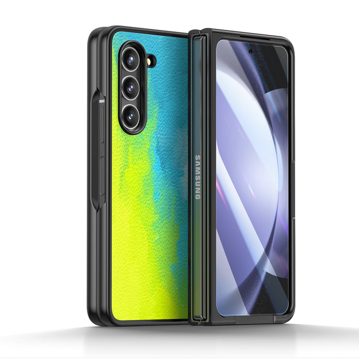 " Fluorescent Beach " | Samsung Tempered Glass Case