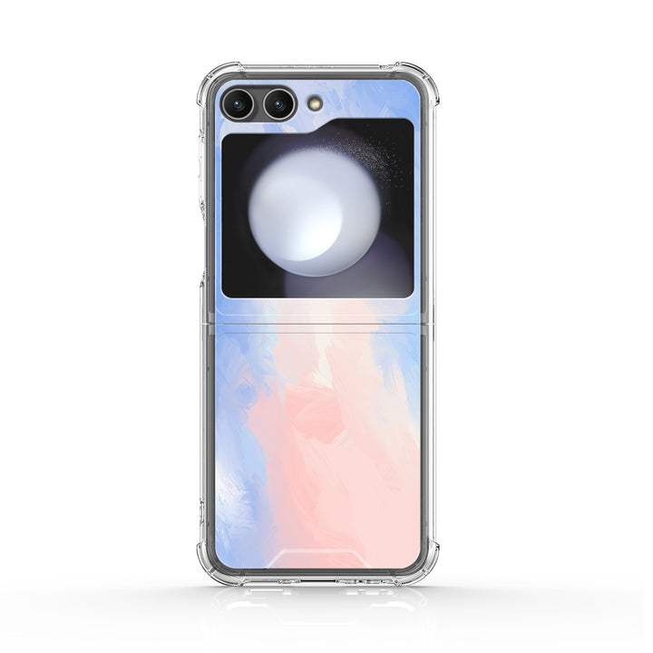 " Lavender Pink " | Samsung Electroplated Glass Case