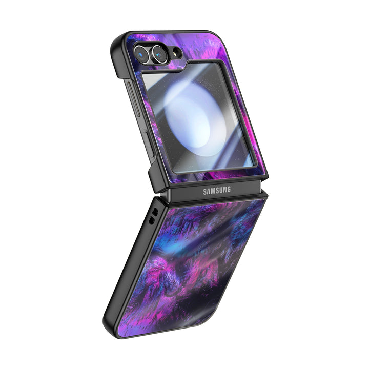 " Nebula-Psychedelic " | Samsung Electroplated Glass Case