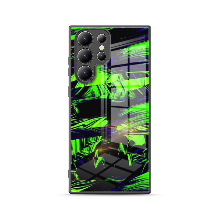 Samsung Dark Style Series | " Spy Green " Liquid Silicone Phone Case