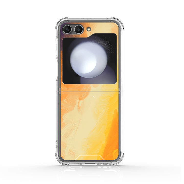 " Smoked Orange " | Samsung Electroplated Glass Case