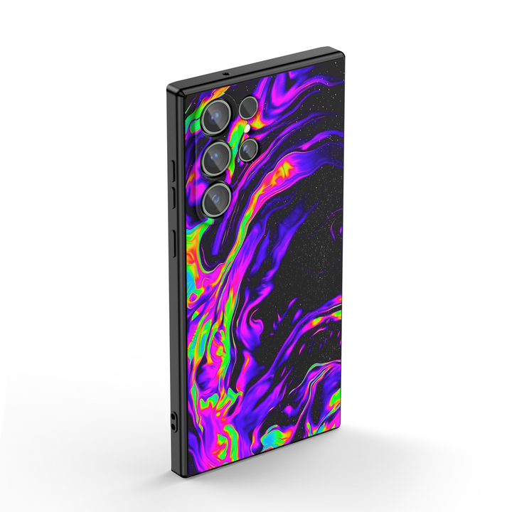 Samsung Dark Style Series | " Ghost Fire " Liquid Silicone Phone Case