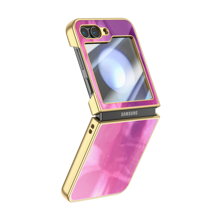 " Purple Powder " | Samsung Electroplated Glass Case