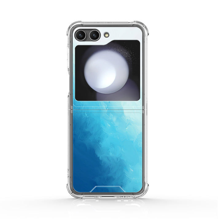 " Salt Sea Color " | Samsung Electroplated Glass Case