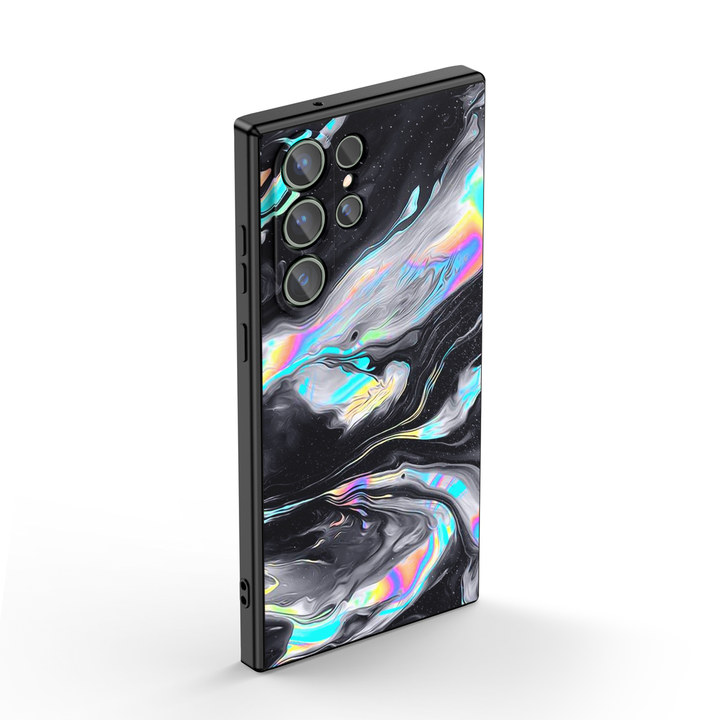 Samsung Dark Style Series | " Laser Cloud " Liquid Silicone Phone Case