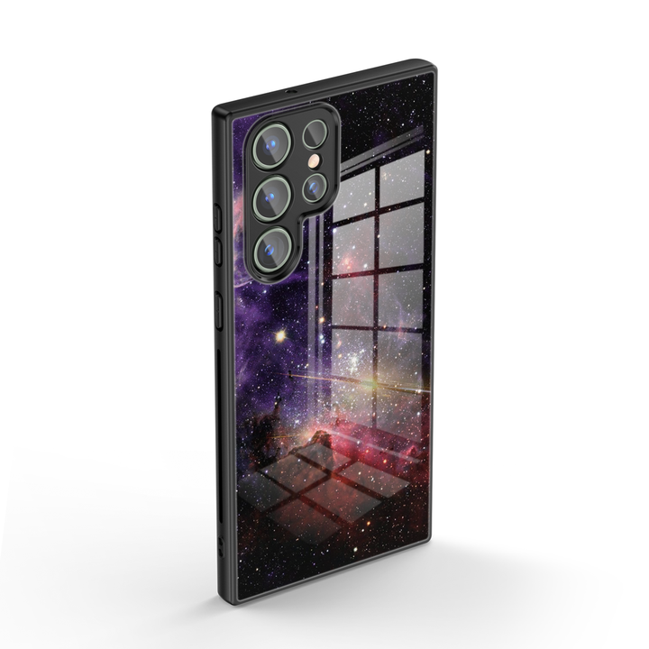 Samsung Galaxy Series | " Galactic Legend " Tempered Glass Phone Case