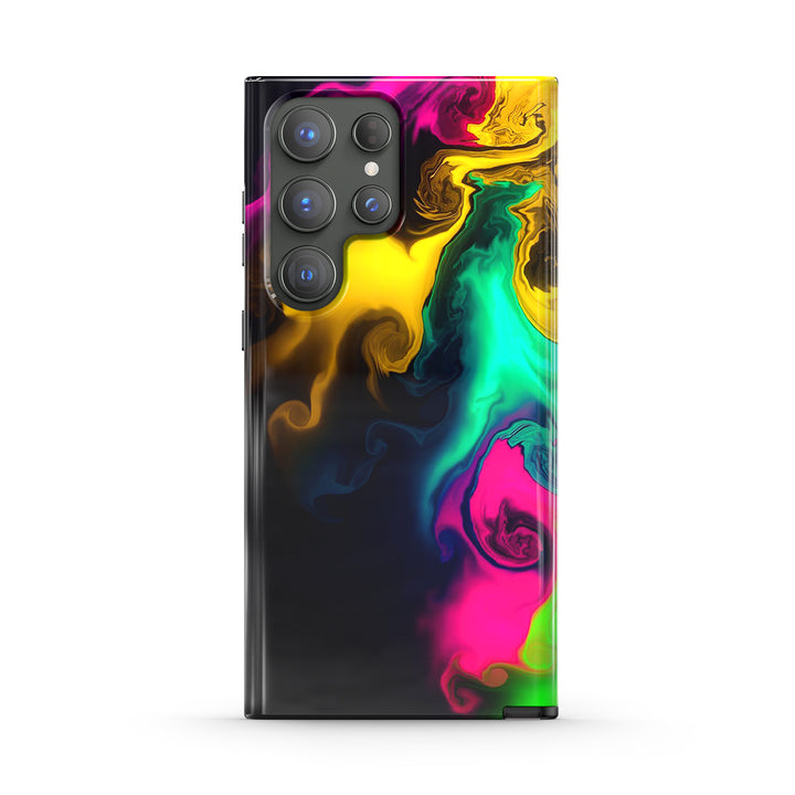 Samsung Dark Style Series | " Jhin-Colorful Cloud " Liquid Silicone Phone Case