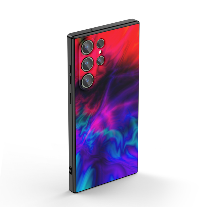 Samsung Dark Style Series | " Aurora Wind " Liquid Silicone Phone Case