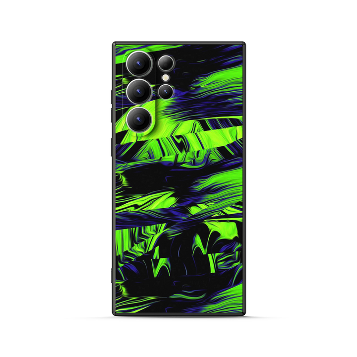 Samsung Dark Style Series | " Spy Green " Tough Phone Case