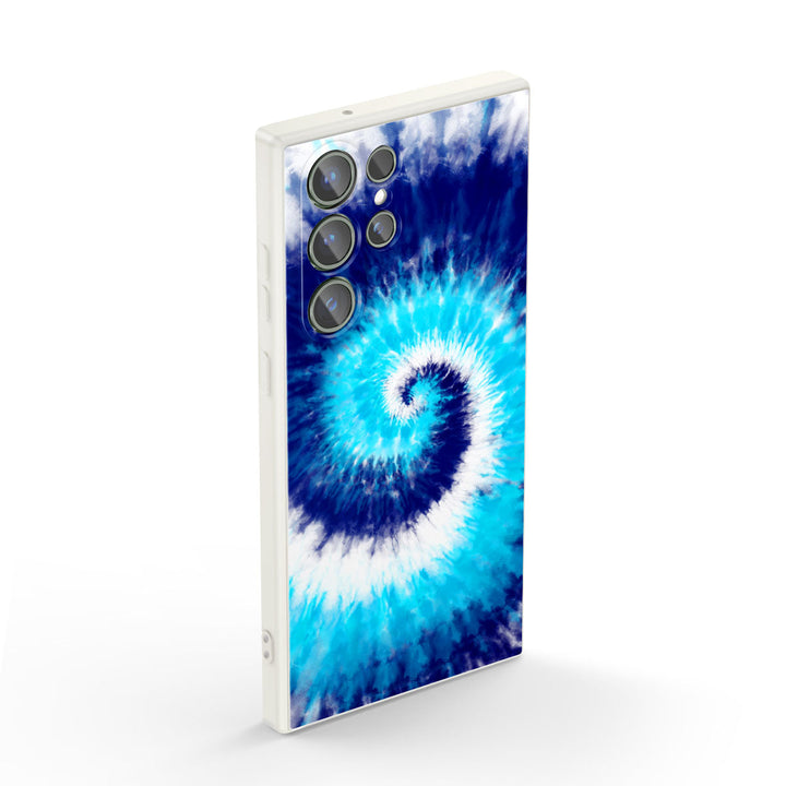 Samsung Tie Dye Series | " Deep Sea " Liquid Silicone Phone Case