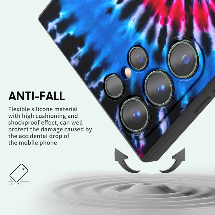 Samsung Tie Dye Series | " Abstinence " Liquid Silicone Phone Case